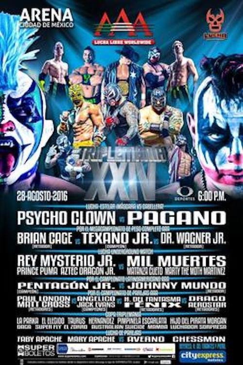 AAA TripleMania XXIV (2016) movie poster