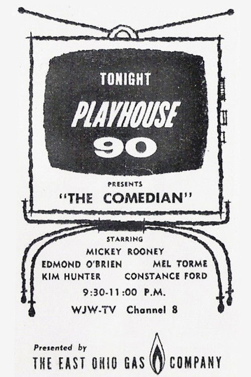 The Comedian (1957) movie poster