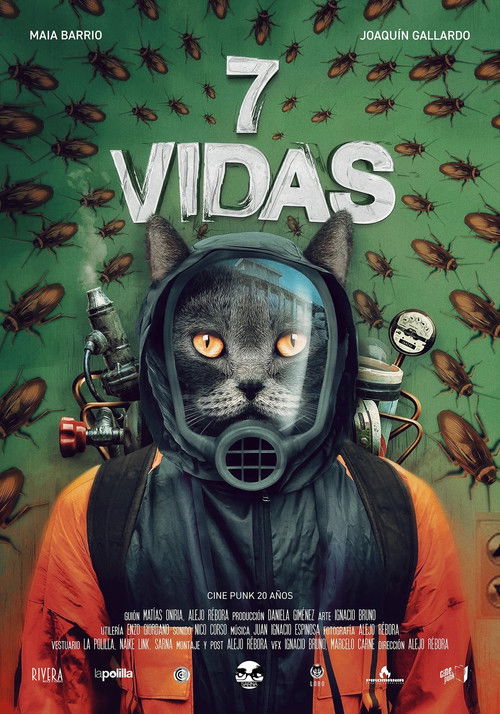 7 vidas (2025) movie poster