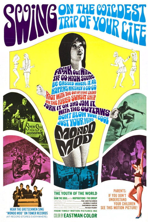 Mondo Mod (1967) movie poster