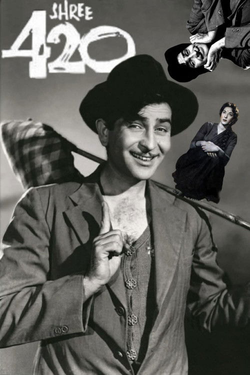 Shree 420 (1955) movie poster