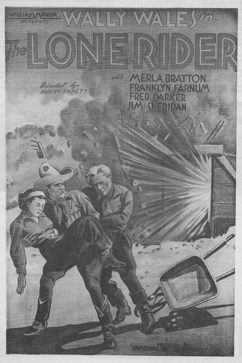 The Lone Rider (1934) movie poster