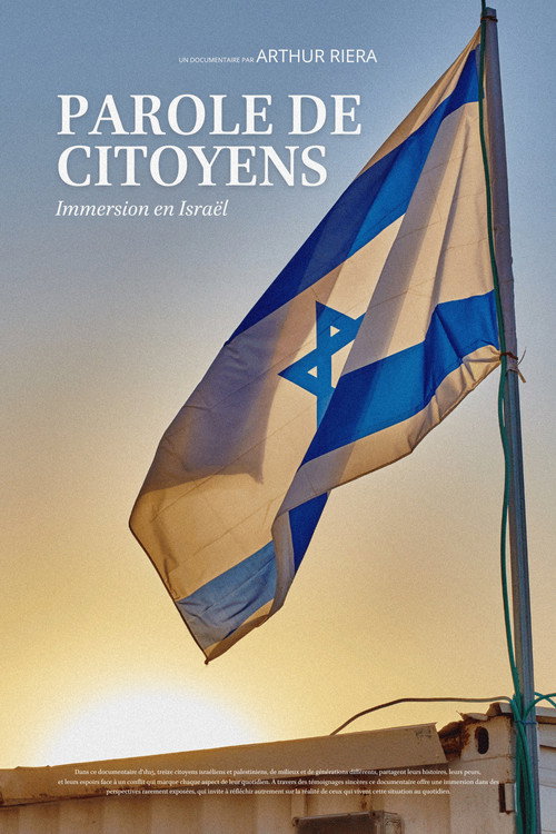 Parole de citoyens - Immersion en Israël (2024) movie poster