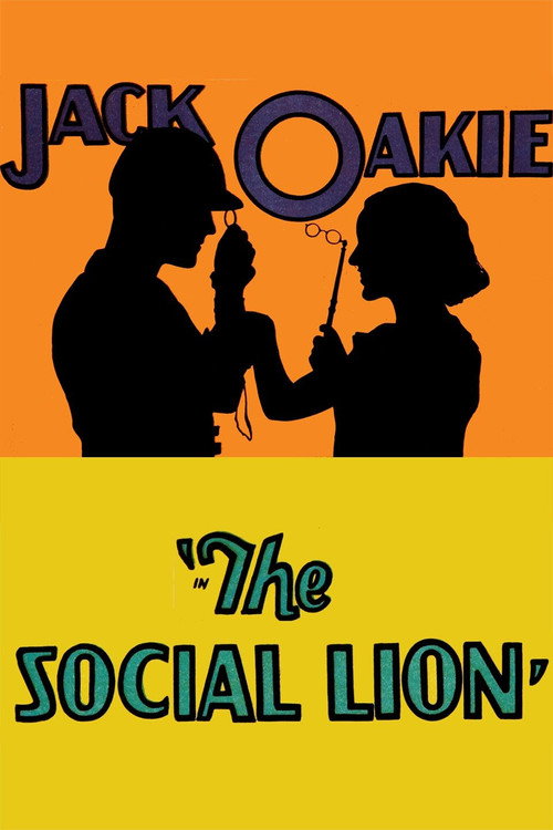 The Social Lion (1930) movie poster