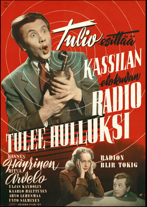 Radio tulee hulluksi (1952) movie poster