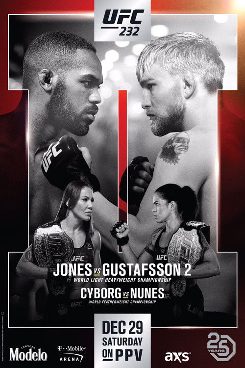 UFC 232: Jones vs. Gustafsson 2 (2018) movie poster