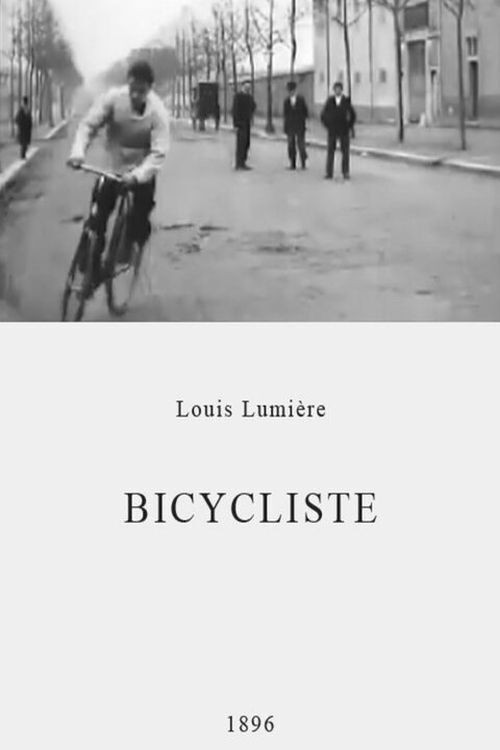 Bicyclist (1896) movie poster
