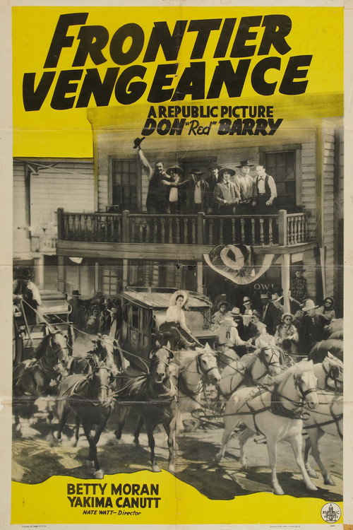 Frontier Vengeance (1940) movie poster