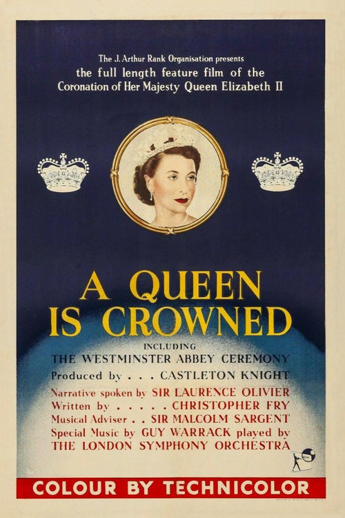 A Queen Is Crowned (1953) movie poster