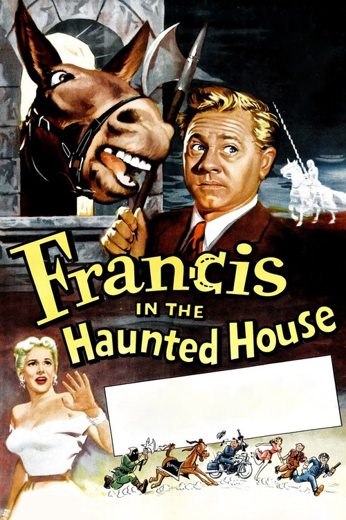 Francis in the Haunted House (1956) movie poster
