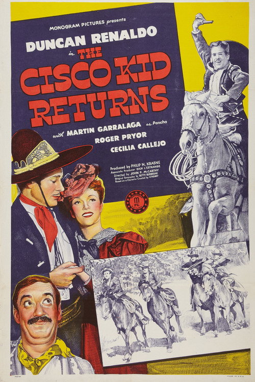 The Cisco Kid Returns (1945) movie poster