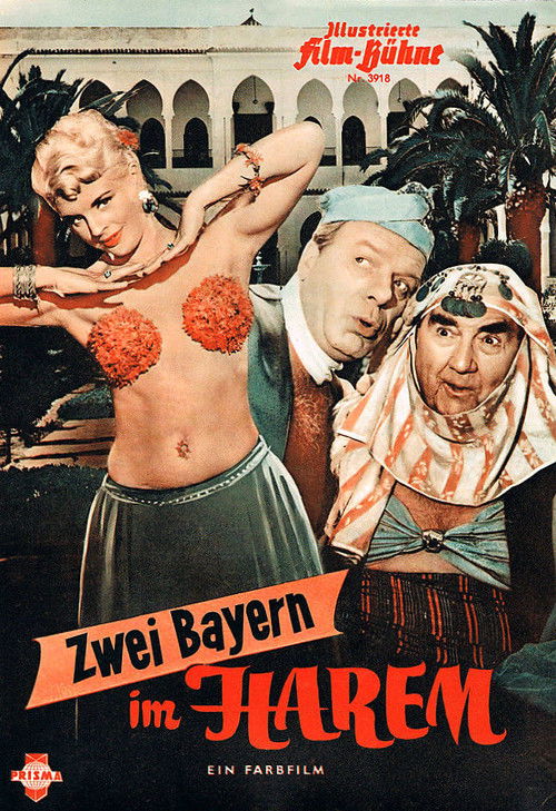 Zwei Bayern im Harem (1957) movie poster