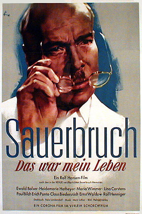 The Life of Surgeon Sauerbruch (1954) movie poster