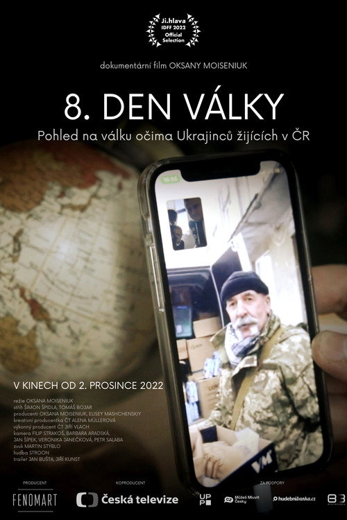 8th day of the war (2022) movie poster