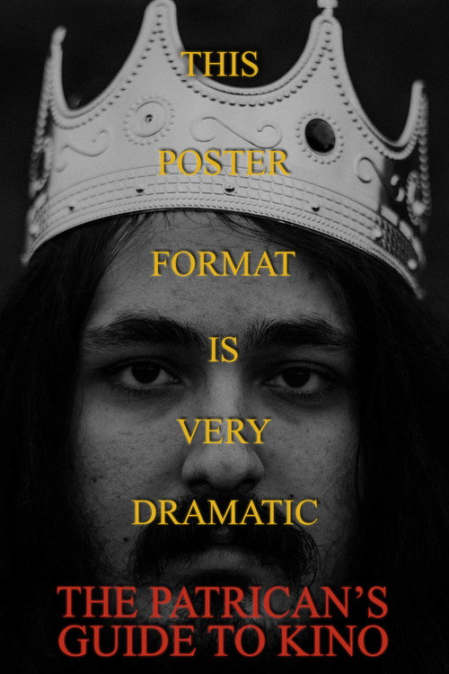 The Patrician's Guide To Kino (2022) movie poster