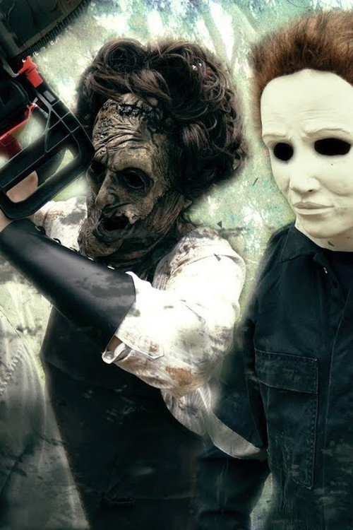 JASON VOORHEES vs LEATHERFACE vs GHOSTFACE vs MICHAEL MYERS | Horror Battle Fan Film (2017) movie poster