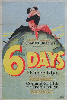 Six Days (1923) movie poster