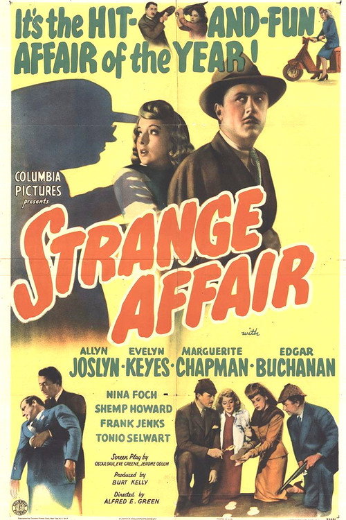 Strange Affair (1944) movie poster