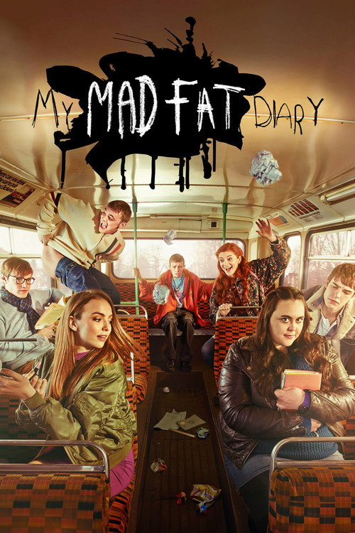 My Mad Fat Diary (2013) TV show poster