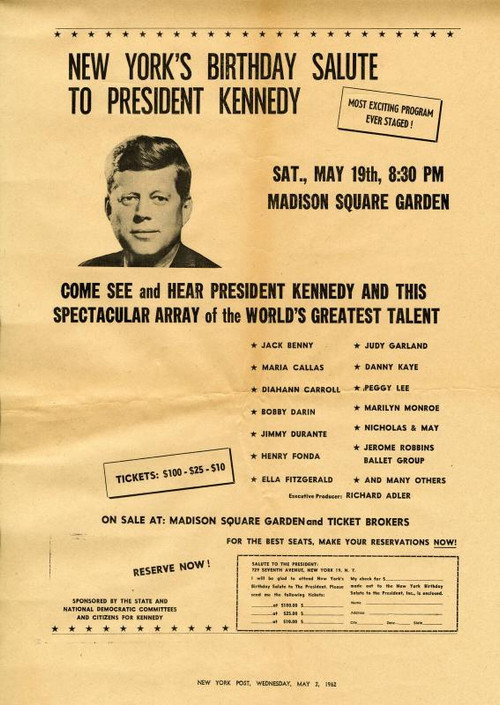 President Kennedy's Birthday Salute (1962) movie poster