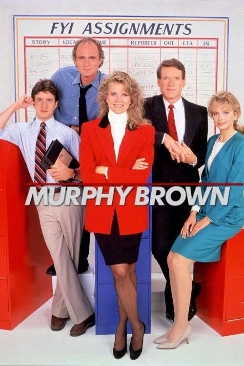 Murphy Brown (1988) TV show poster
