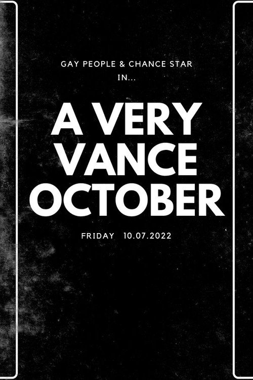 A Very Vance October (2022) movie poster