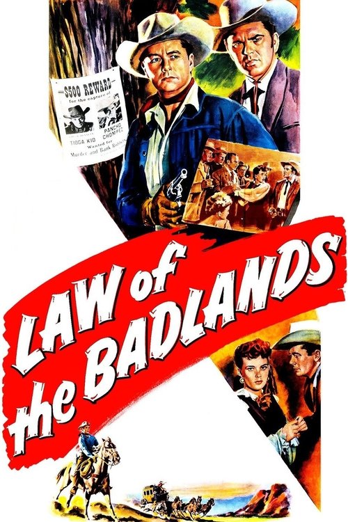 Law of the Badlands (1951) movie poster
