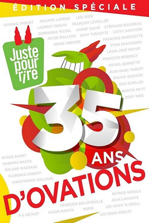 Juste pour rire - 35 ans d'ovations (2017) movie poster