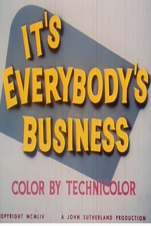 It's Everybody's Business (1954) movie poster