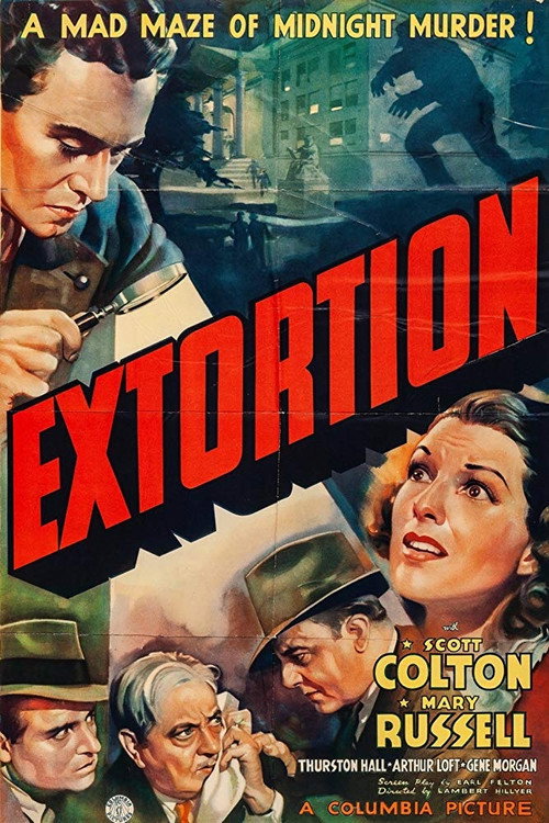 Extortion (1938) movie poster