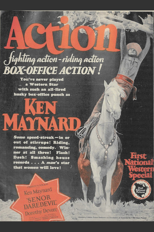 Senor Daredevil (1926) movie poster