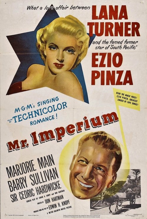 Mr. Imperium (1951) movie poster