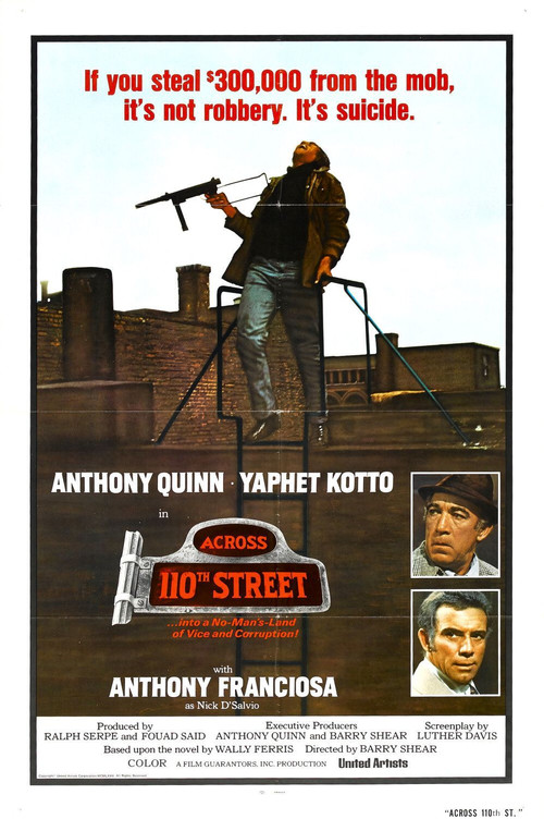 Across 110th Street (1972) movie poster
