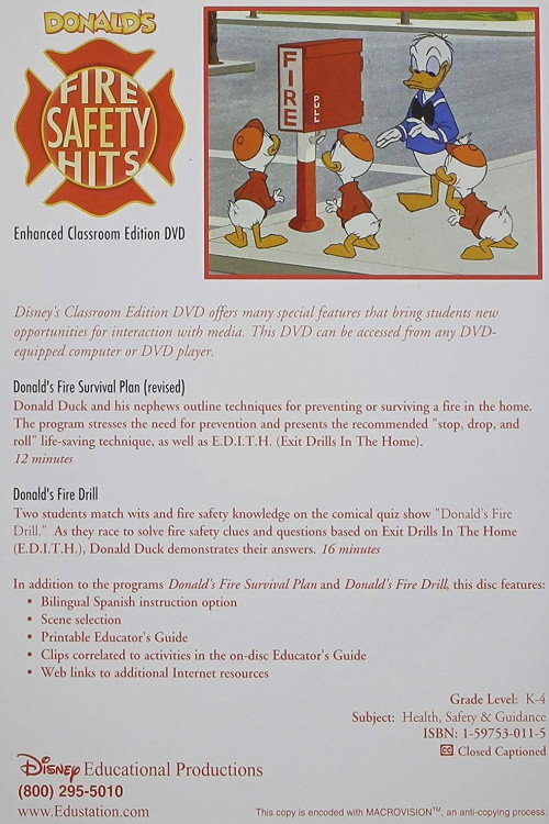 Donald's Fire Drill (1991) movie poster