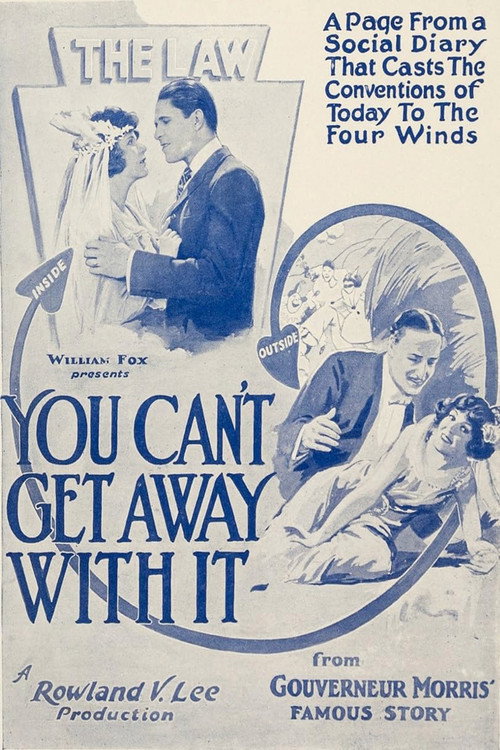 You Can't Get Away with It (1923) movie poster