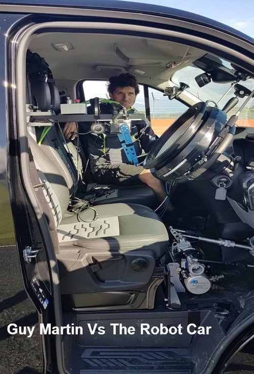 Guy Martin Vs The Robot Car (2017) movie poster