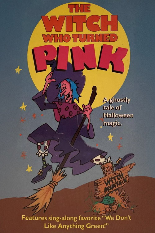 The Witch Who Turned Pink (1989) movie poster