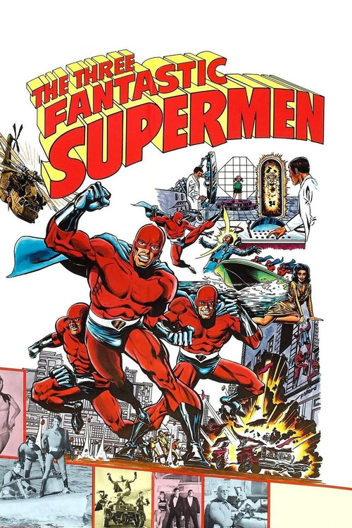 The Three Fantastic Supermen (1967) movie poster