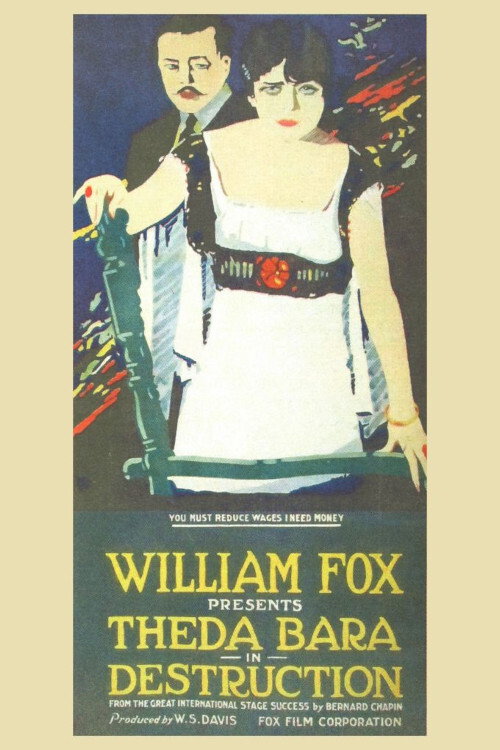 Destruction (1915) movie poster