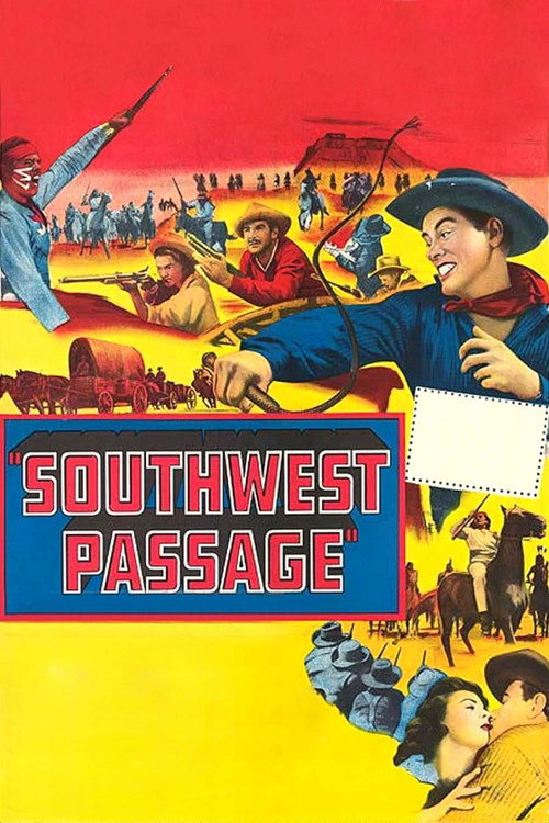 Southwest Passage (1954) movie poster