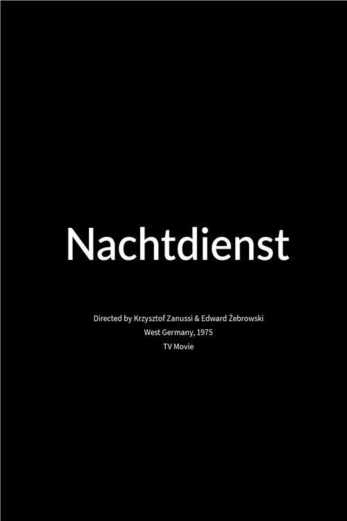 Nachtdienst (1975) movie poster