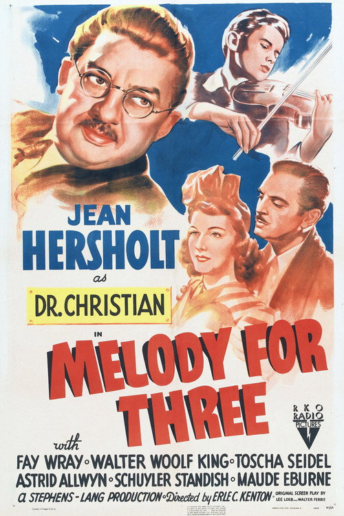 Melody for Three (1941) movie poster