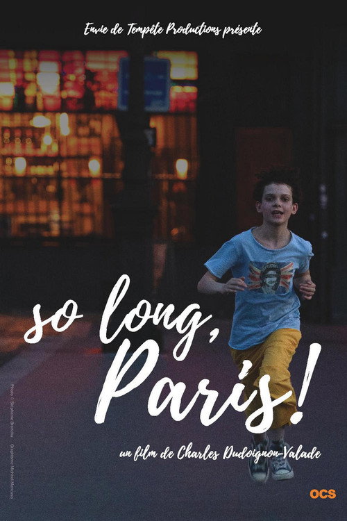 So Long, Paris! (2020) movie poster