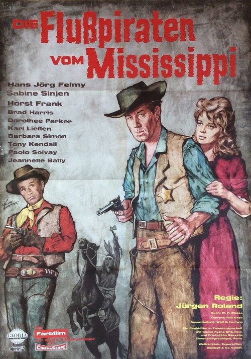 The Pirates of the Mississippi (1963) movie poster