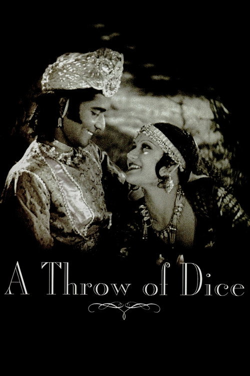 A Throw of Dice (1929) movie poster