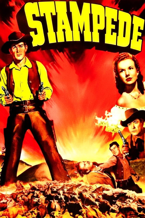 Stampede (1949) movie poster