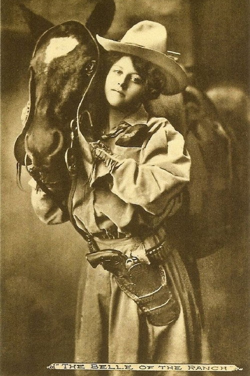 The Belle of Bar-Z Ranch (1912) movie poster