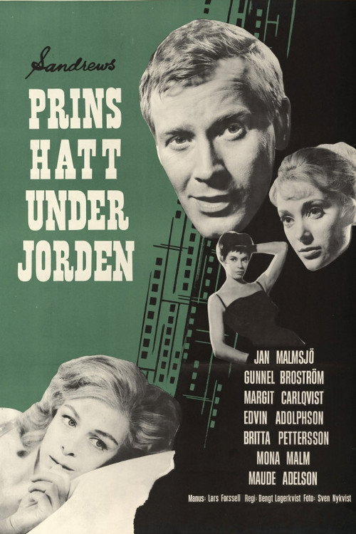 Prins hatt under jorden (1963) movie poster