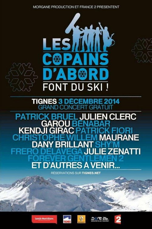 Les copains d'abord font du ski (2014) movie poster
