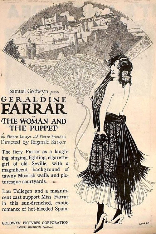 The Woman and the Puppet (1920) movie poster